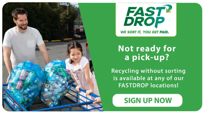 Fast Drop Recycling Not Ready For Pick Up